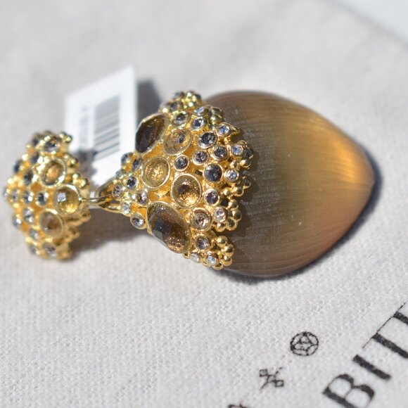 Alexis Bittar | Crystal & Lucite Drop Earrings - Picture 8 of 15